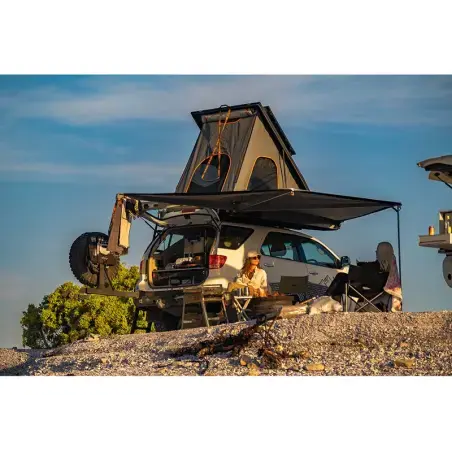 Auvent 2m60 180° côté droit Alu-Cab